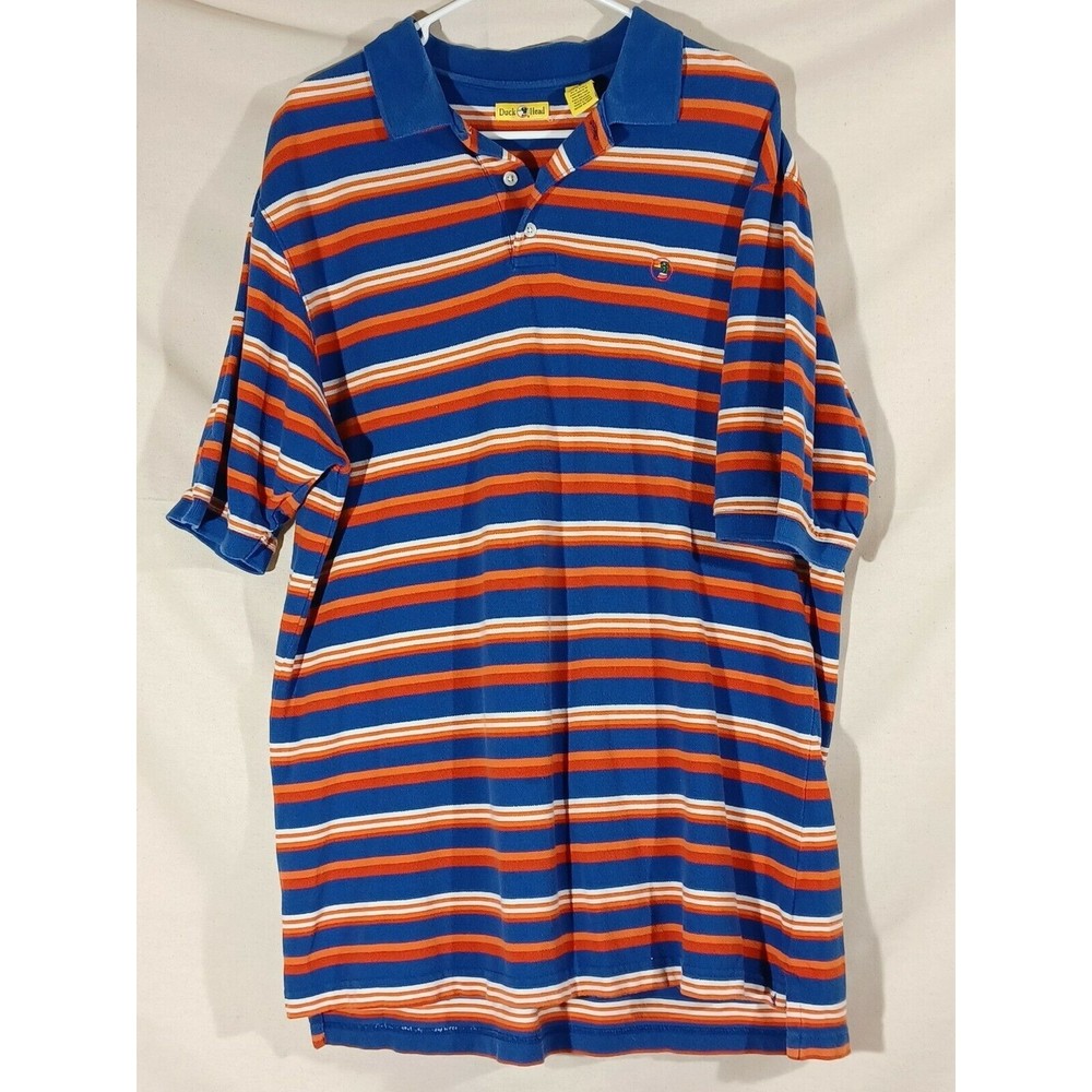 Vintage Duck Head Polo Shirt Size L